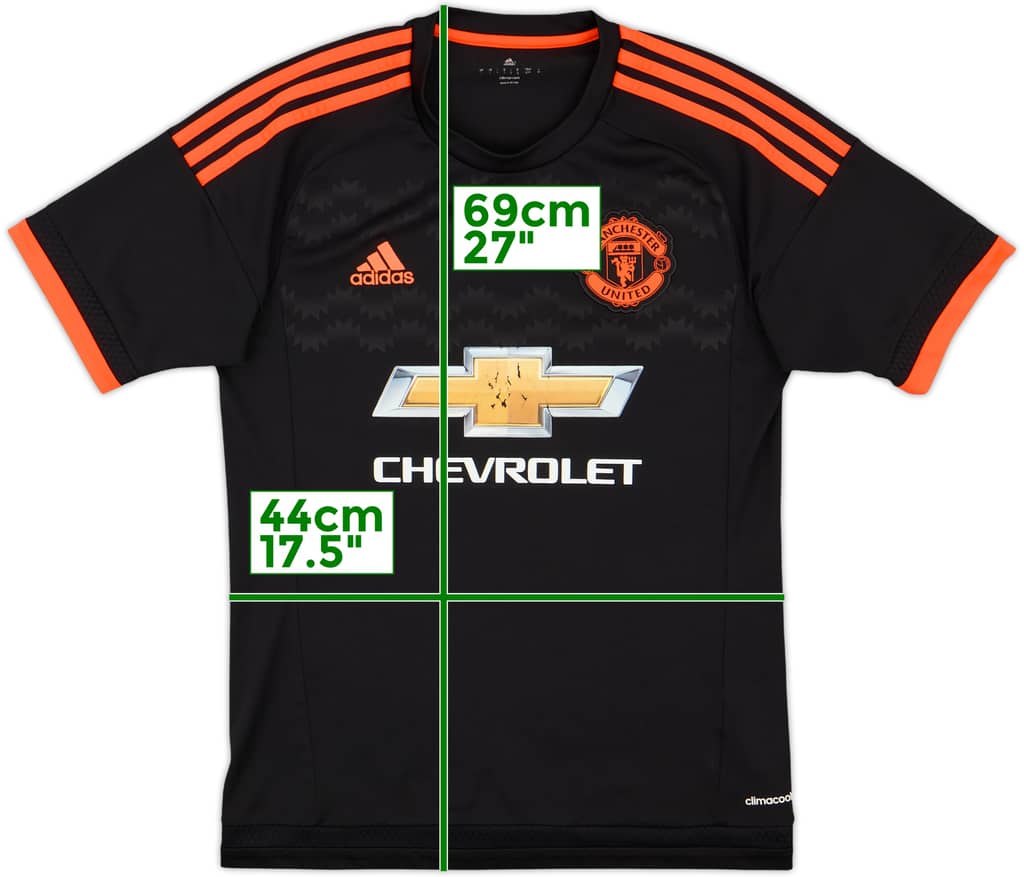 2015-16 Manchester United Third Shirt - 5/10 - (S)
