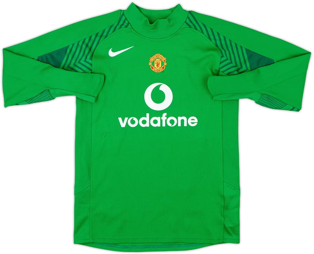 2005-06 Manchester United GK Shirt - 9/10 - (M.Boys)