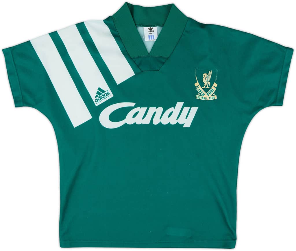 1991-92 Liverpool Away Shirt - 5/10 - (M.Boys)