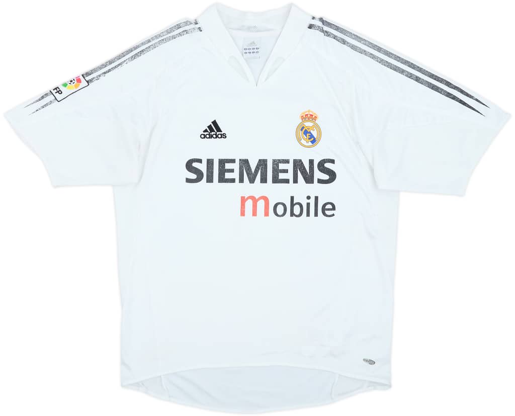 2004-05 Real Madrid Home Shirt - 5/10 - (M)