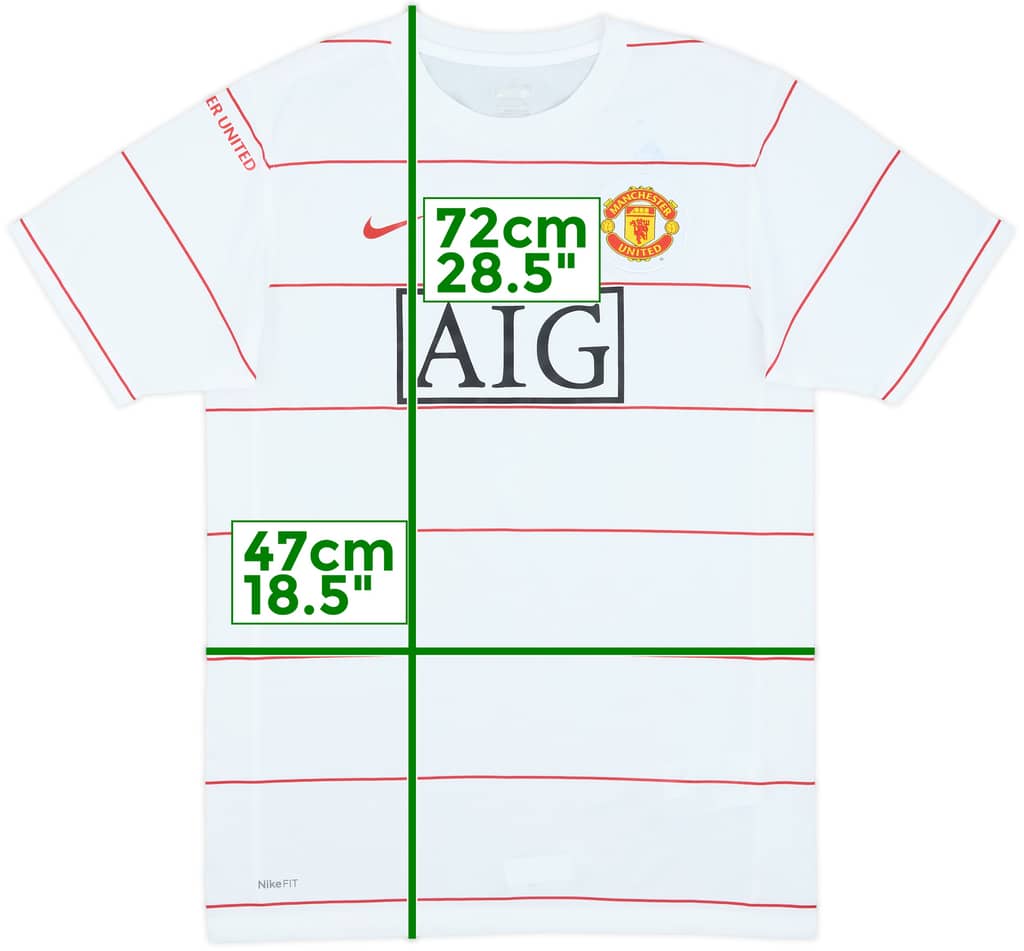 2008-09 Manchester United Nike Training Shirt - 6/10 - (S)