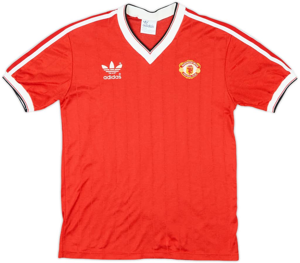 1982-84 Manchester United Home Shirt - 10/10 - (M)
