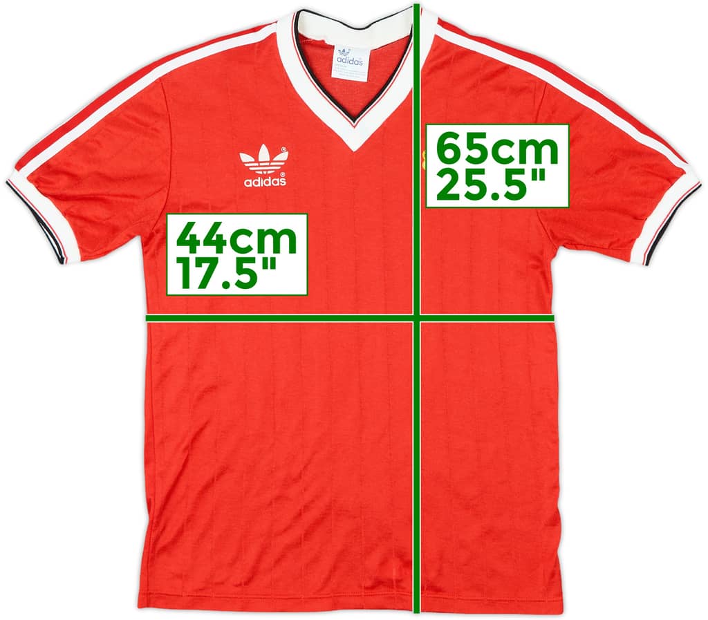 1982-84 Manchester United Home Shirt - 10/10 - (M)