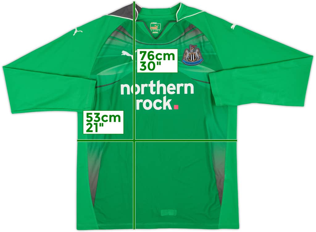 2010-11 Newcastle GK Shirt - 9/10 - (M)