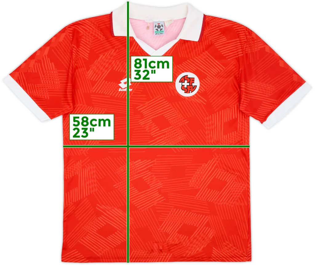 1994-96 Switzerland Home Shirt - 8/10 - (XL)