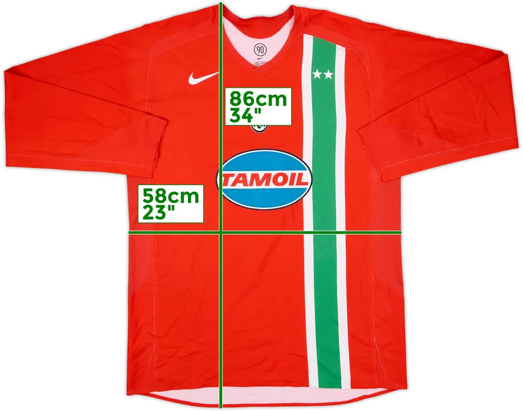 2006-07 Juventus Player Issue Third L/S Shirt - 8/10 - (XL)