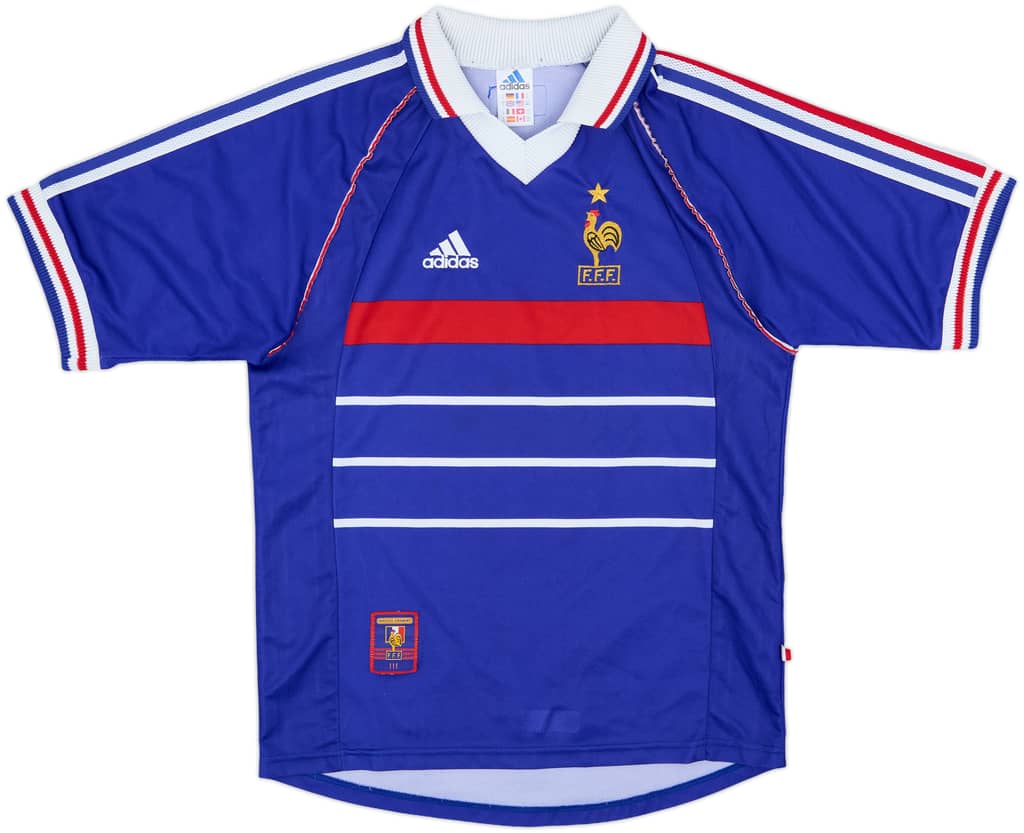 1998-00 France Home Shirt - 8/10 - (S)