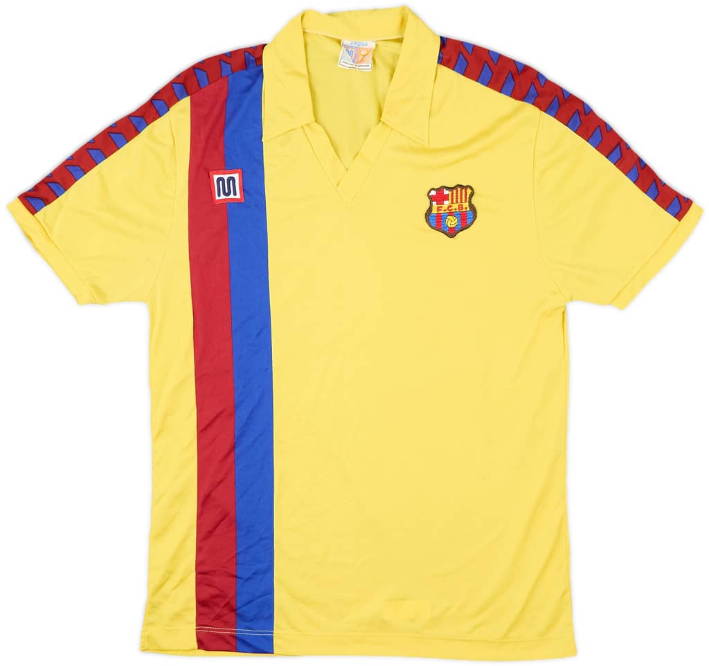 1984-89 Barcelona Away Shirt - 9/10 - (M)