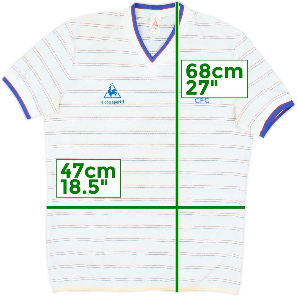 1984-86 Chelsea Away Shirt - 8/10 - (Y)