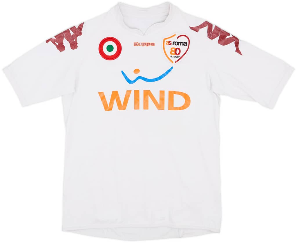 2007-08 Roma Away Shirt - 5/10 - (M)
