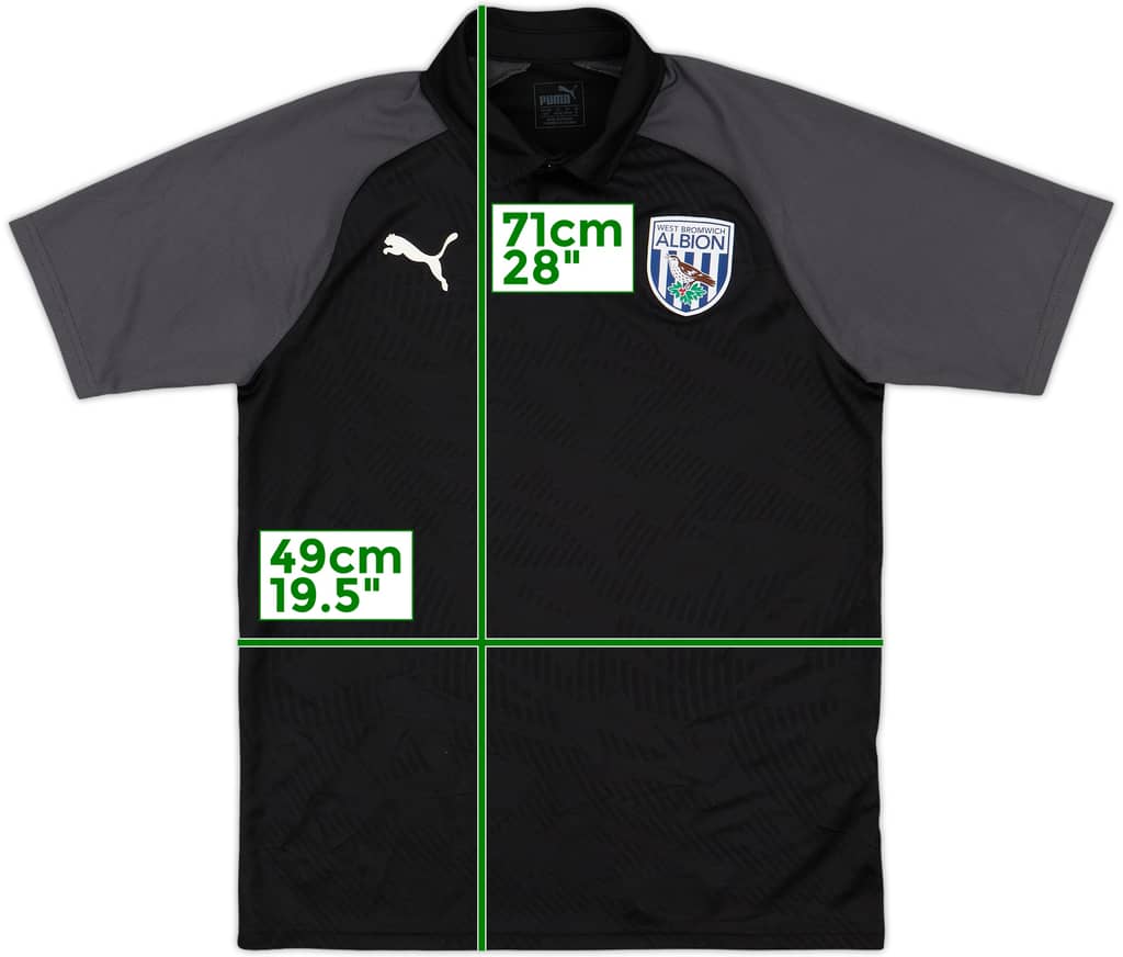 2018-19 West Brom Puma Polo Shirt - 10/10 - (M)