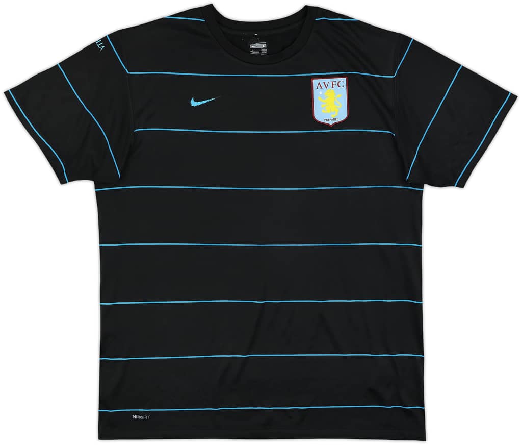 2008-09 Aston Villa Nike Training Shirt - 7/10 - (L)