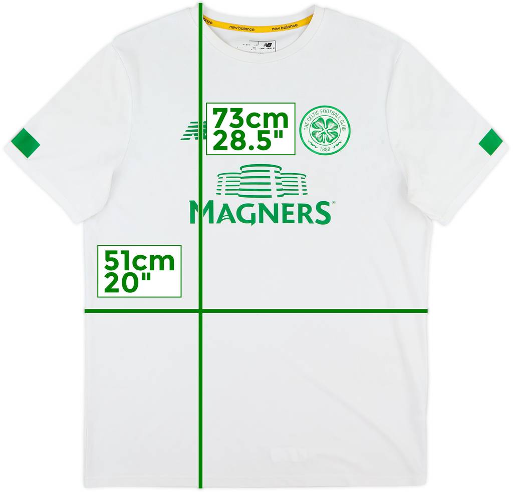 2019-20 Celtic New Balance Training Shirt - 6/10 - (M)