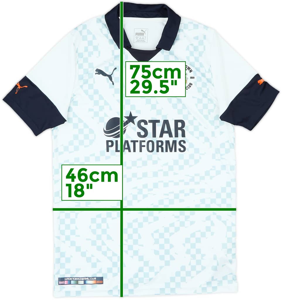 2019-20 Luton Away Shirt - 10/10 - (M)