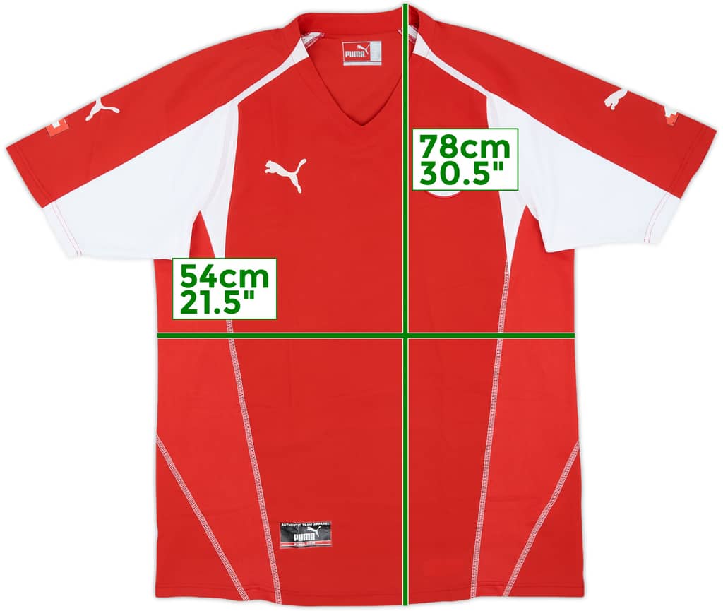 2004-06 Switzerland Home Shirt - 8/10 - (L)