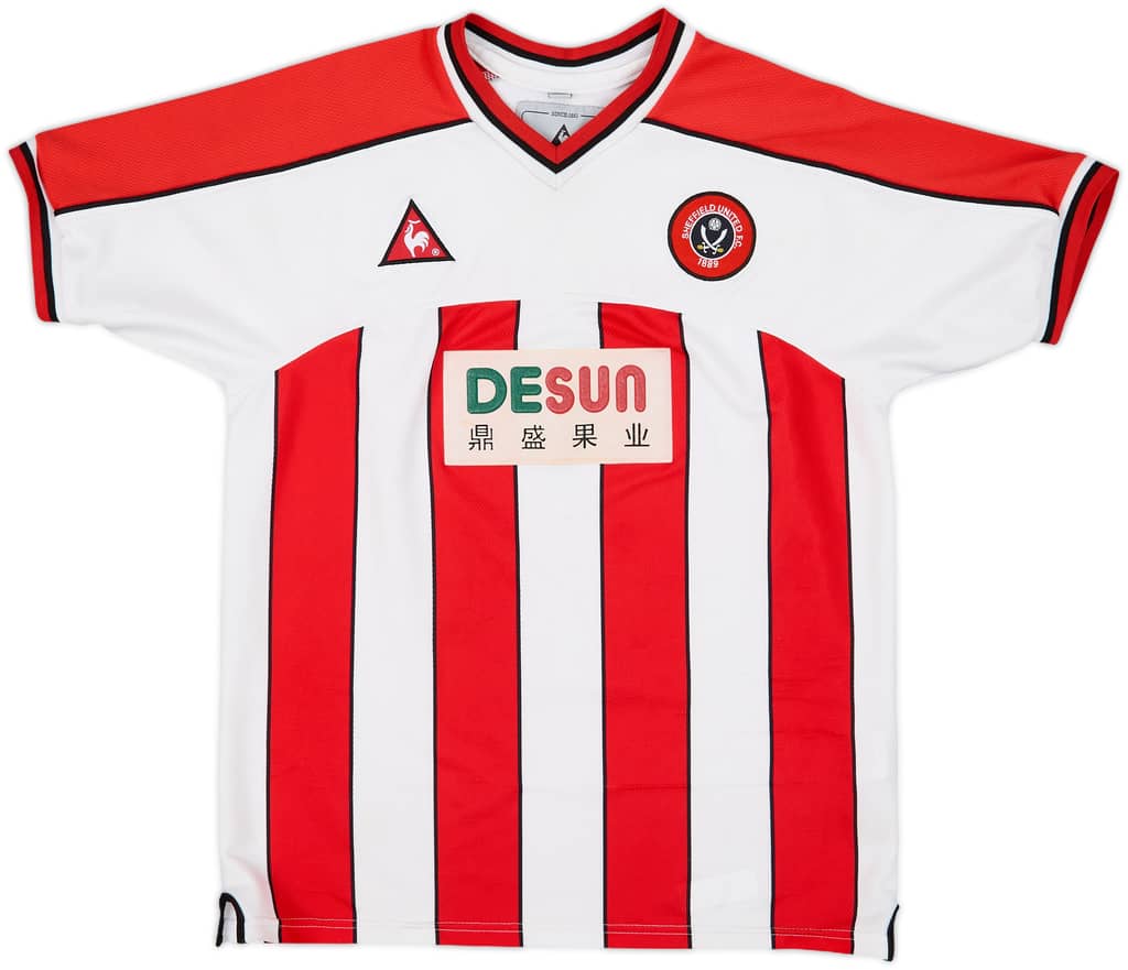 2002-04 Sheffield United Home Shirt - 8/10 - (M.Boys)