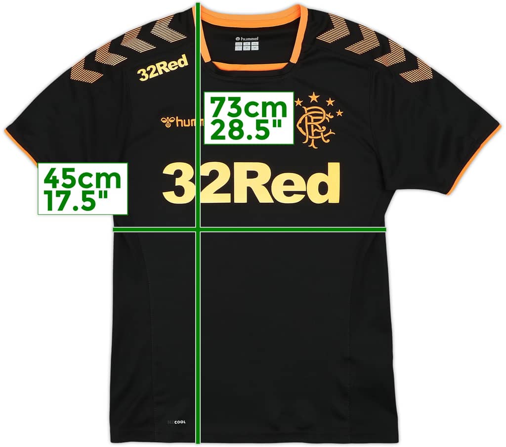 2019-20 Rangers Hummel Training Shirt - 8/10 - (S)
