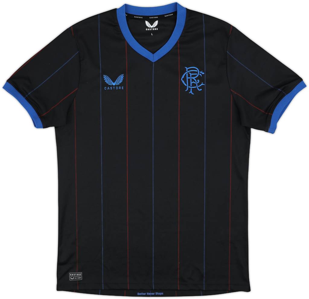 2022-23 Rangers Fourth Shirt - 10/10 - (L)