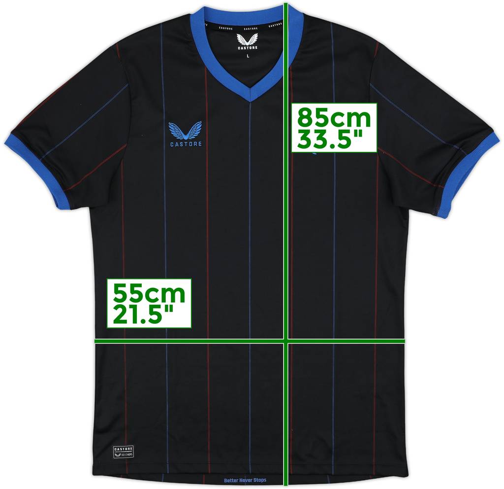 2022-23 Rangers Fourth Shirt - 10/10 - (L)