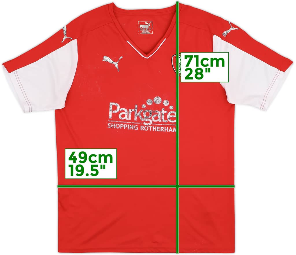 2015-16 Rotherham United Home Shirt - 3/10 - (M)