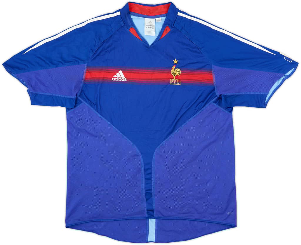 2004-06 France Home Shirt - 5/10 - (XL)