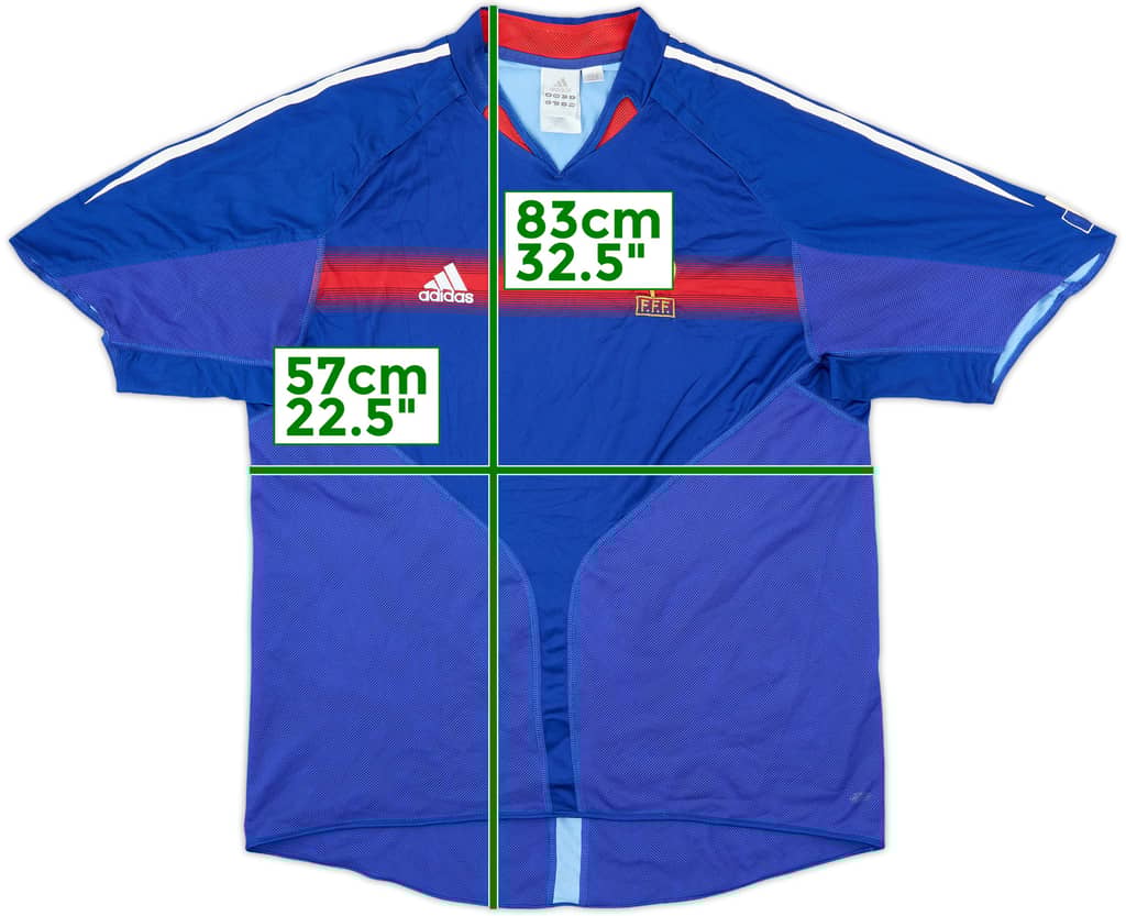 2004-06 France Home Shirt - 5/10 - (XL)