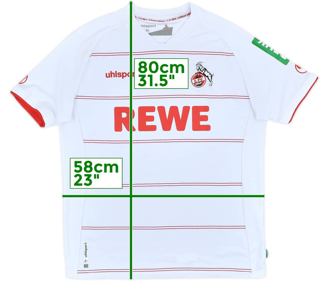 2021-22 FC Koln Home Shirt - 7/10 - (XL)
