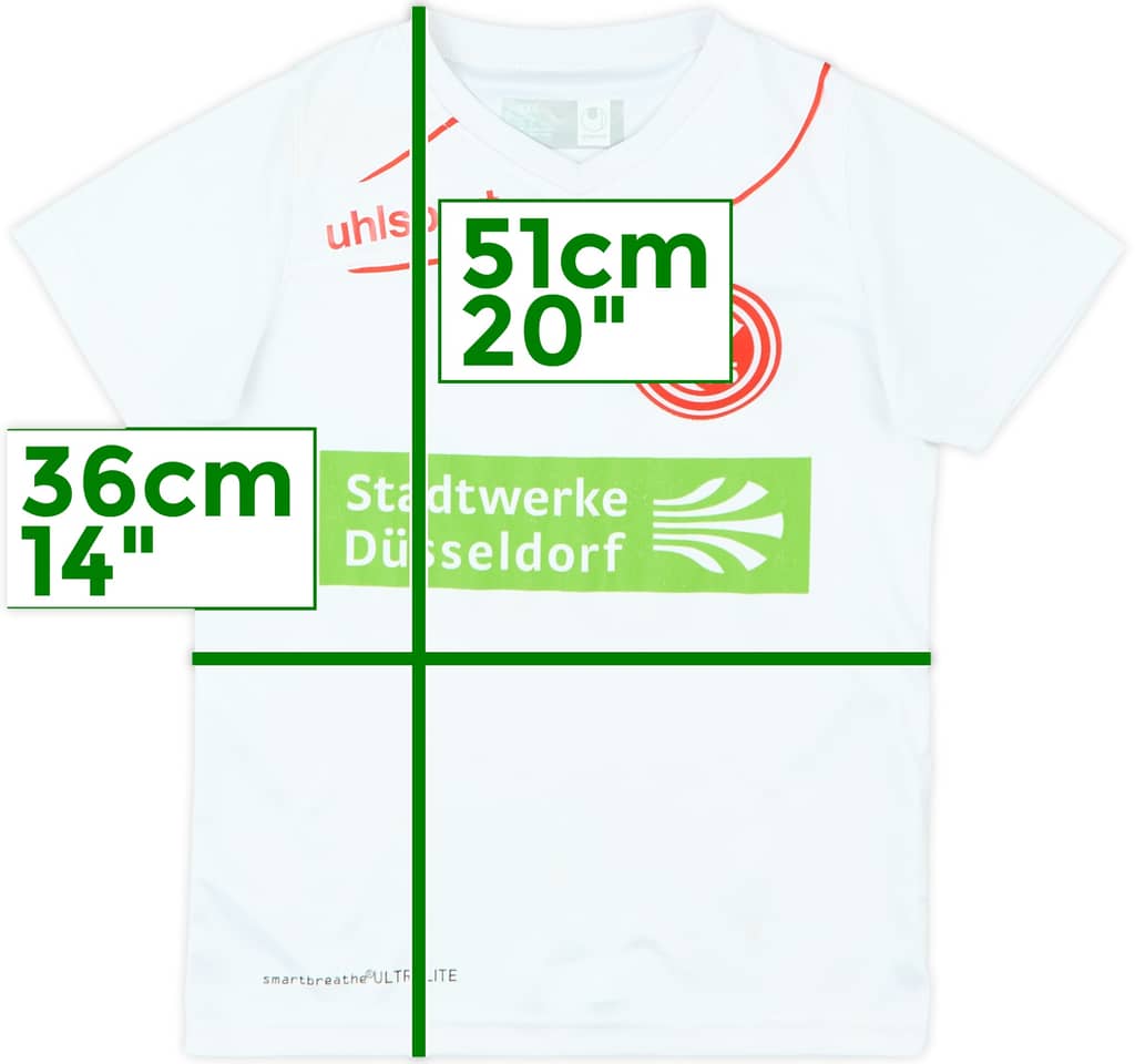2020-21 Fortuna Dusseldorf Uhlsport Training Shirt - 6/10 - (7-8 Years)