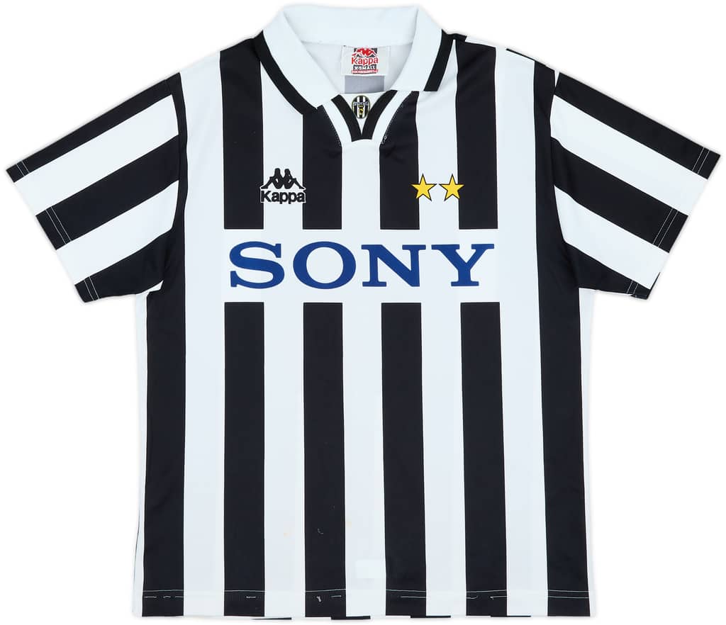 1995-96 Juventus Basic Home Shirt - 7/10 - (XS)