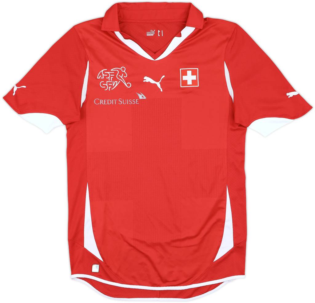 2010-11 Switzerland Home Shirt - 6/10 - (S)