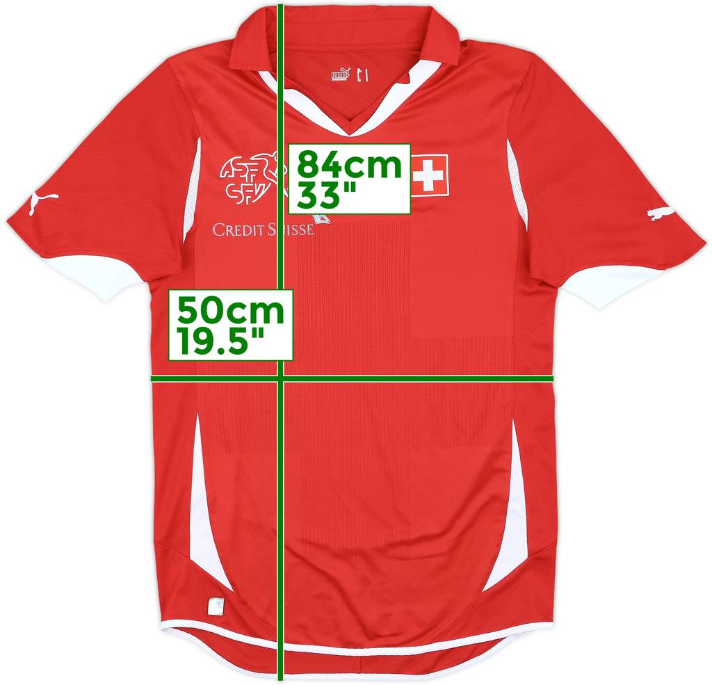 2010-11 Switzerland Home Shirt - 6/10 - (S)
