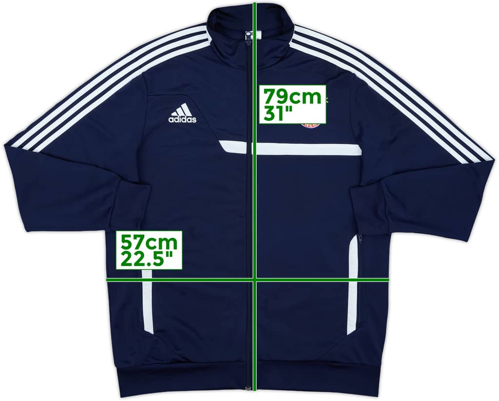 2013-14 Bayern Munich adidas Track Jacket - 6/10 - (L/XL)