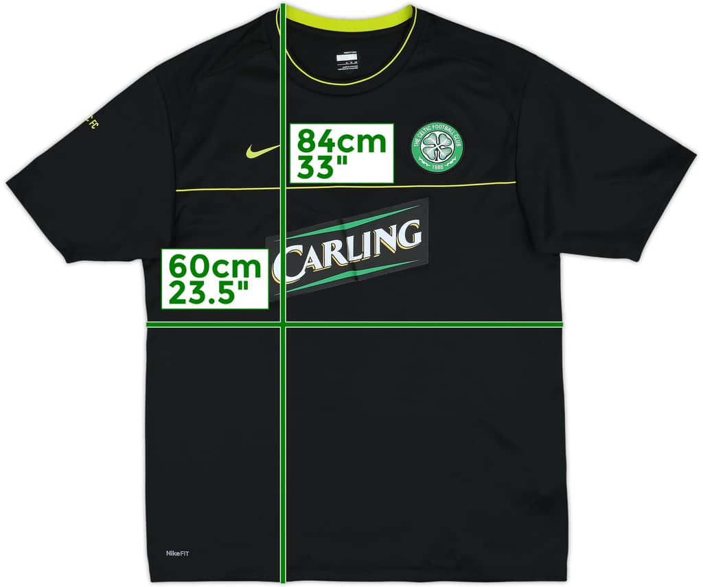 2008-09 Celtic Nike Training Shirt - 7/10 - (XL)