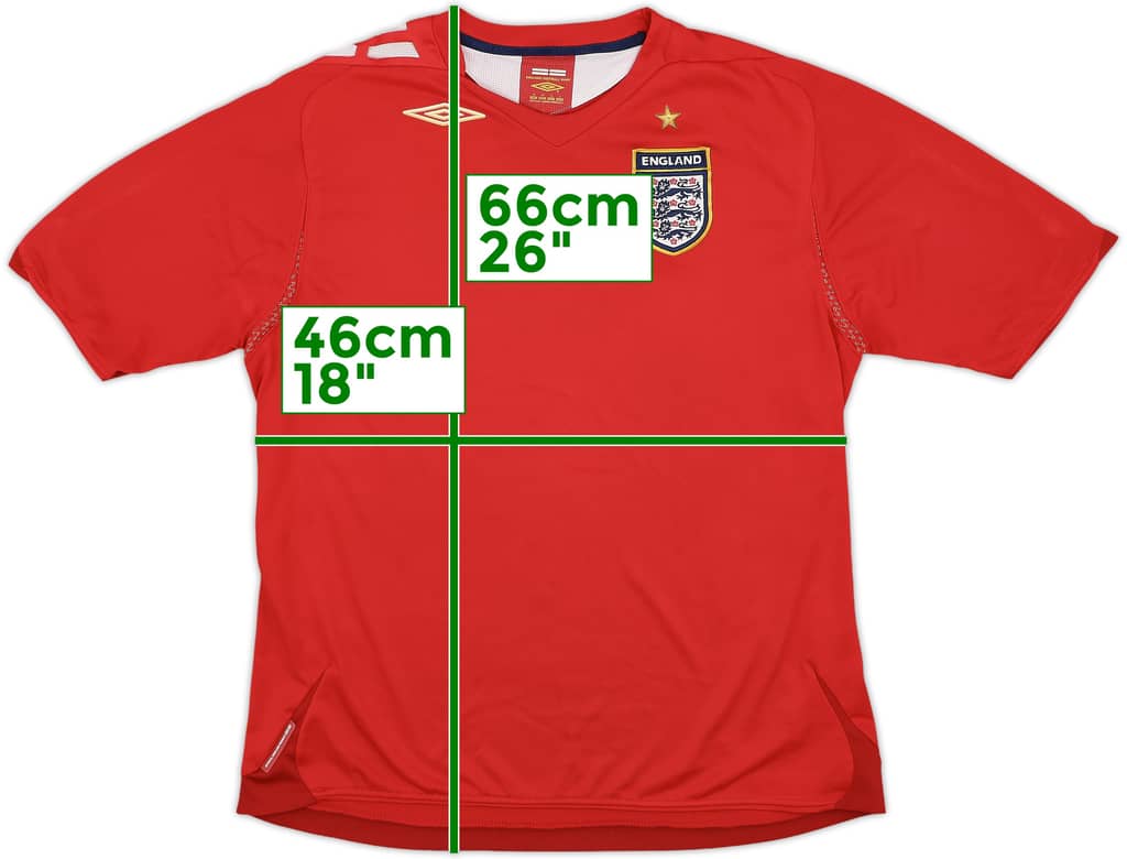 2006-08 England Away Shirt - 6/10 - (Women's L)