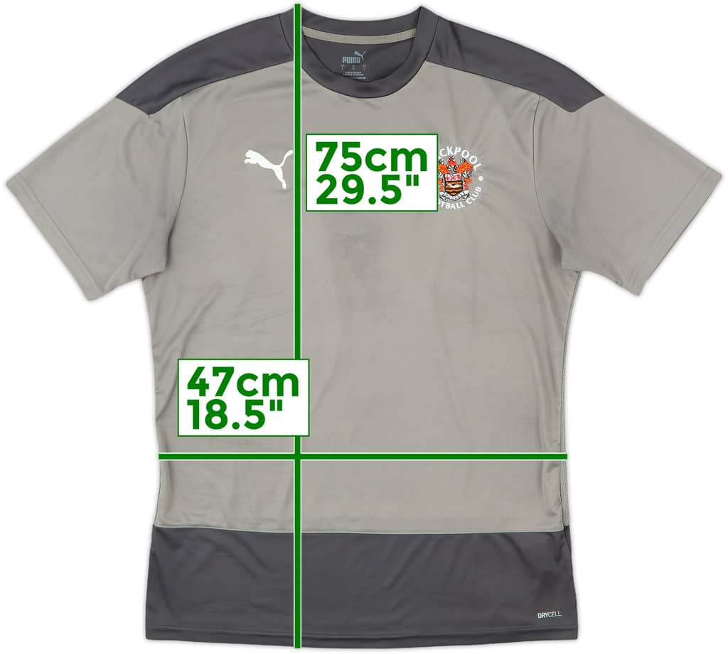 2021-22 Blackpool Puma Training Shirt - 5/10 - (L)