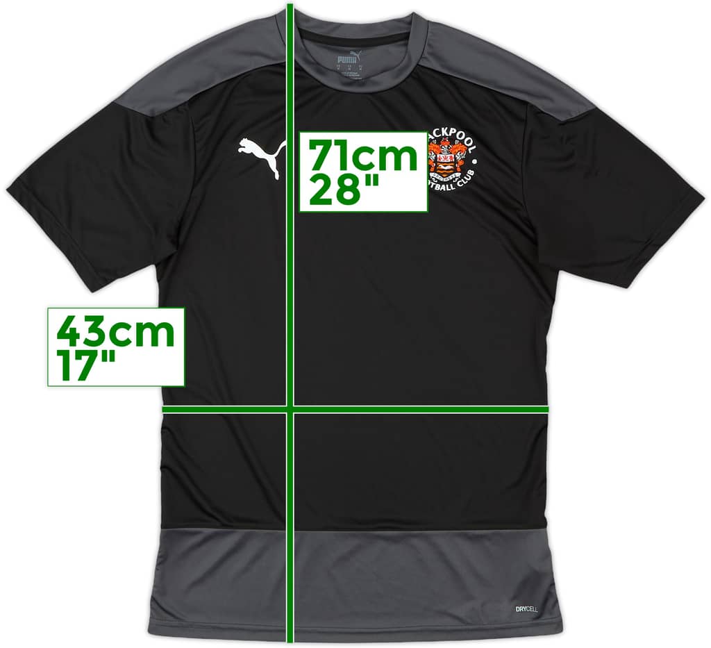2020-21 Blackpool Puma Training Shirt - 10/10 - (M)