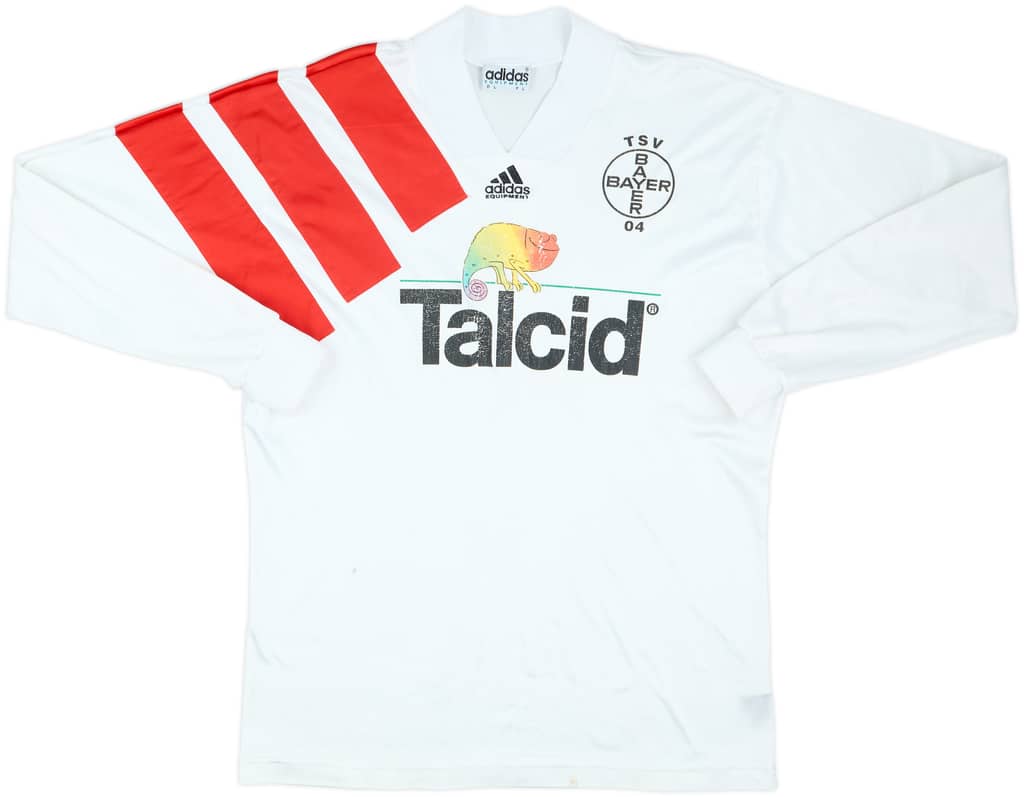 1993-94 Bayer Leverkusen Away L/S Shirt - 6/10 - (L)