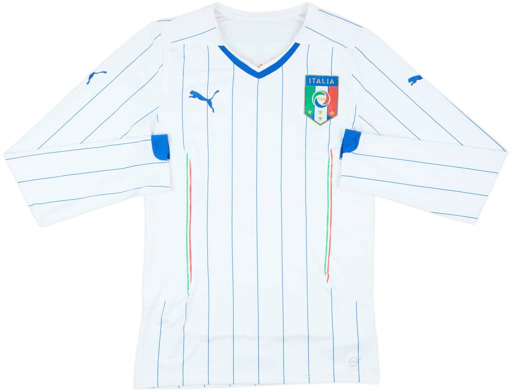 2014-15 Italy Player Issue ACTV Away L/S Shirt - 10/10 - (XL)
