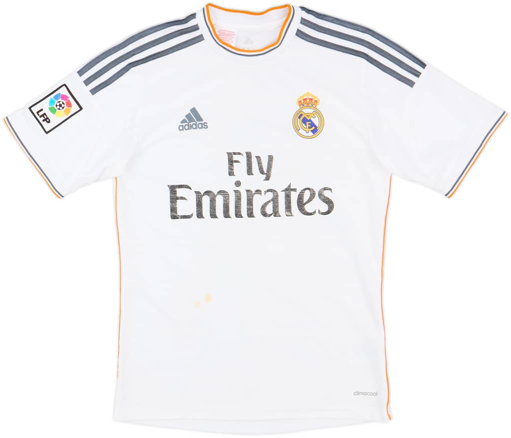 2013-14 Real Madrid Home Shirt - 5/10 - (L.Boys)
