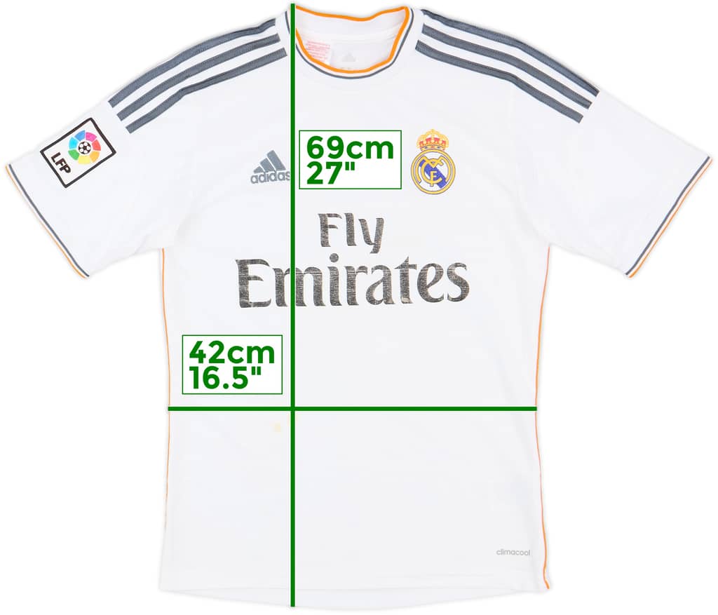 2013-14 Real Madrid Home Shirt - 5/10 - (L.Boys)