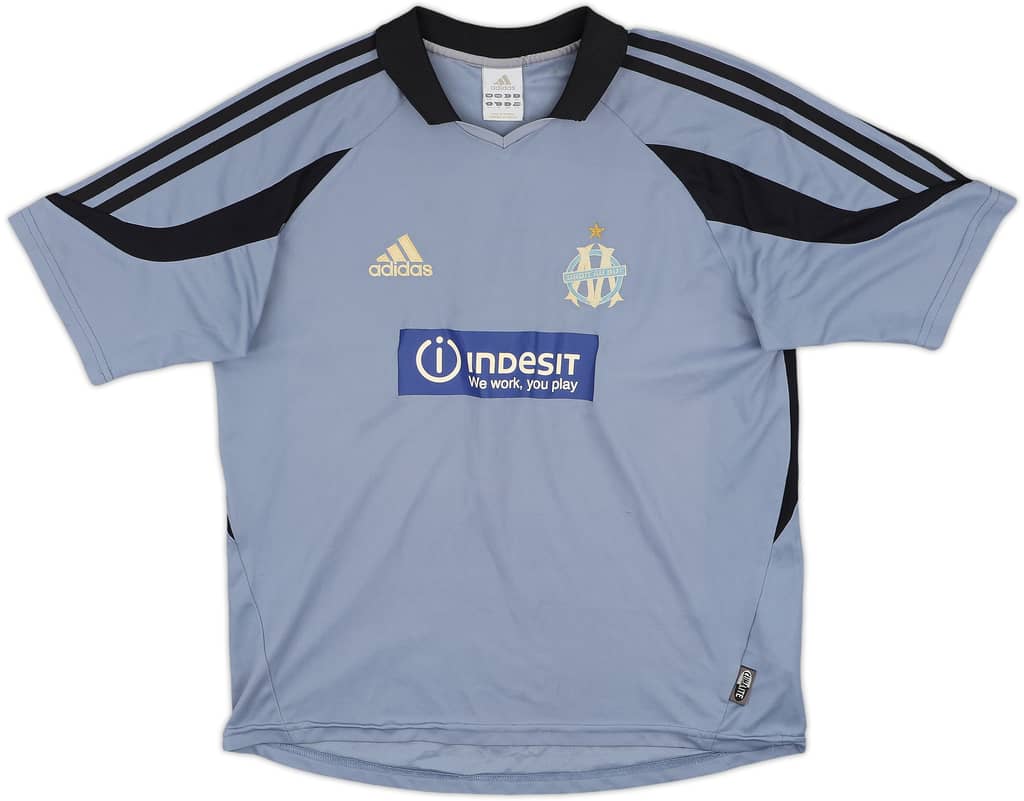 2003-04 Olympique Marseille Third Shirt - 6/10 - (XL.Boys)