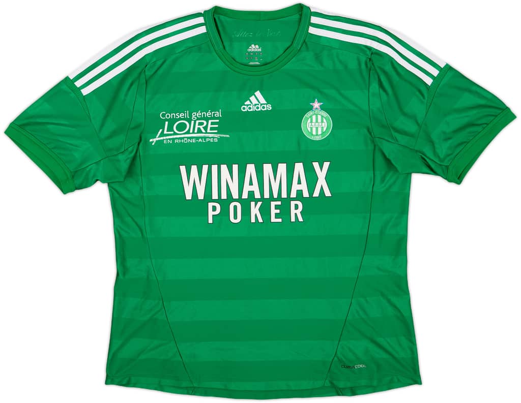 2012-13 Saint Etienne Home Shirt - 8/10 - (L)
