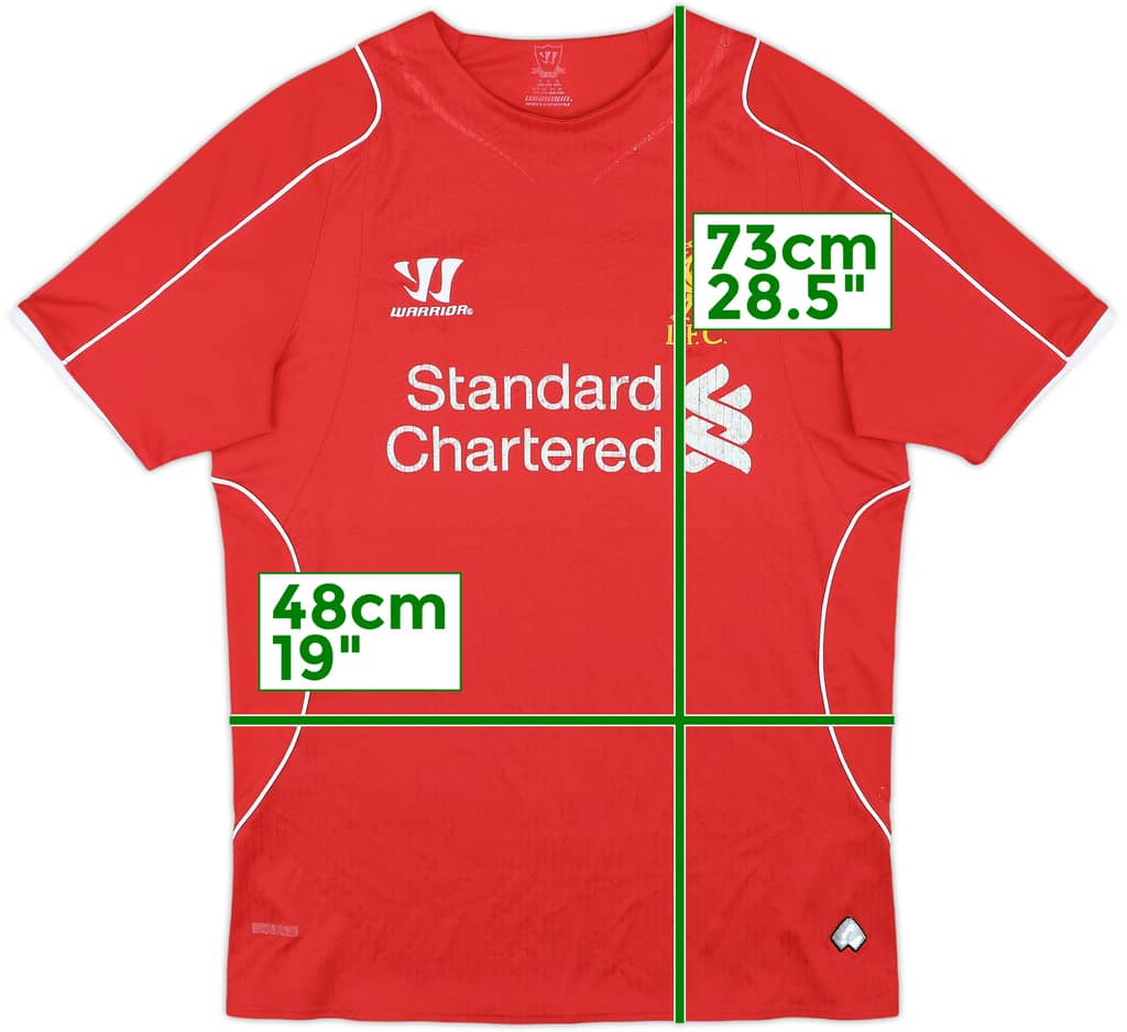 2014-15 Liverpool Home Shirt - 5/10 - (S)