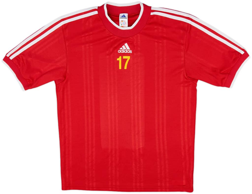 2001-02 adidas Template Shirt #17 - 9/10 - (M)