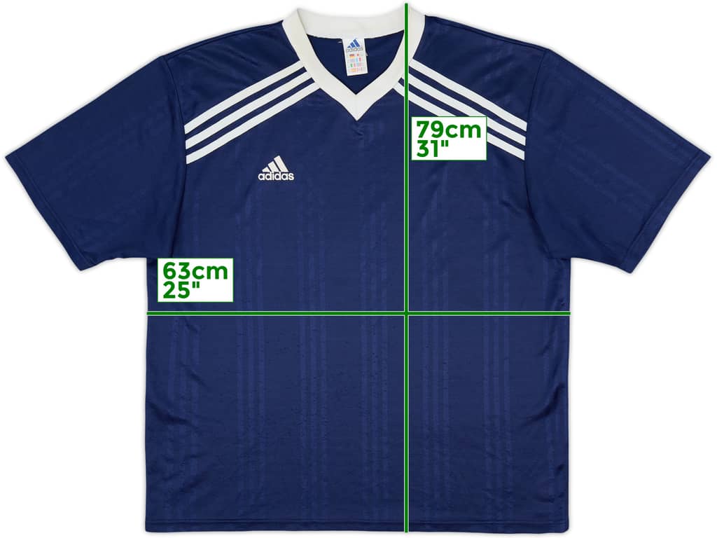 1990s adidas Template Shirt - 7/10 - (XL)