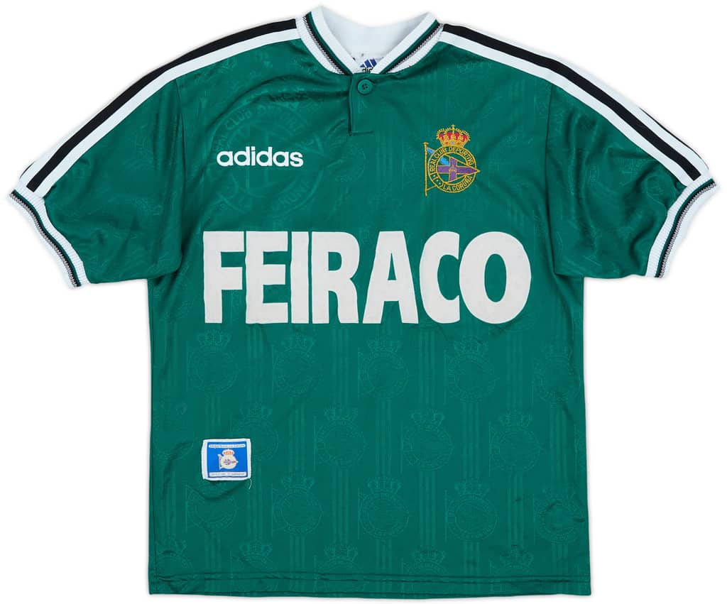 1996-98 Deportivo de La Coruna Away Shirt - 8/10 - (Y)