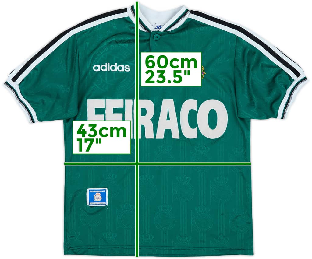 1996-98 Deportivo de La Coruna Away Shirt - 8/10 - (Y)