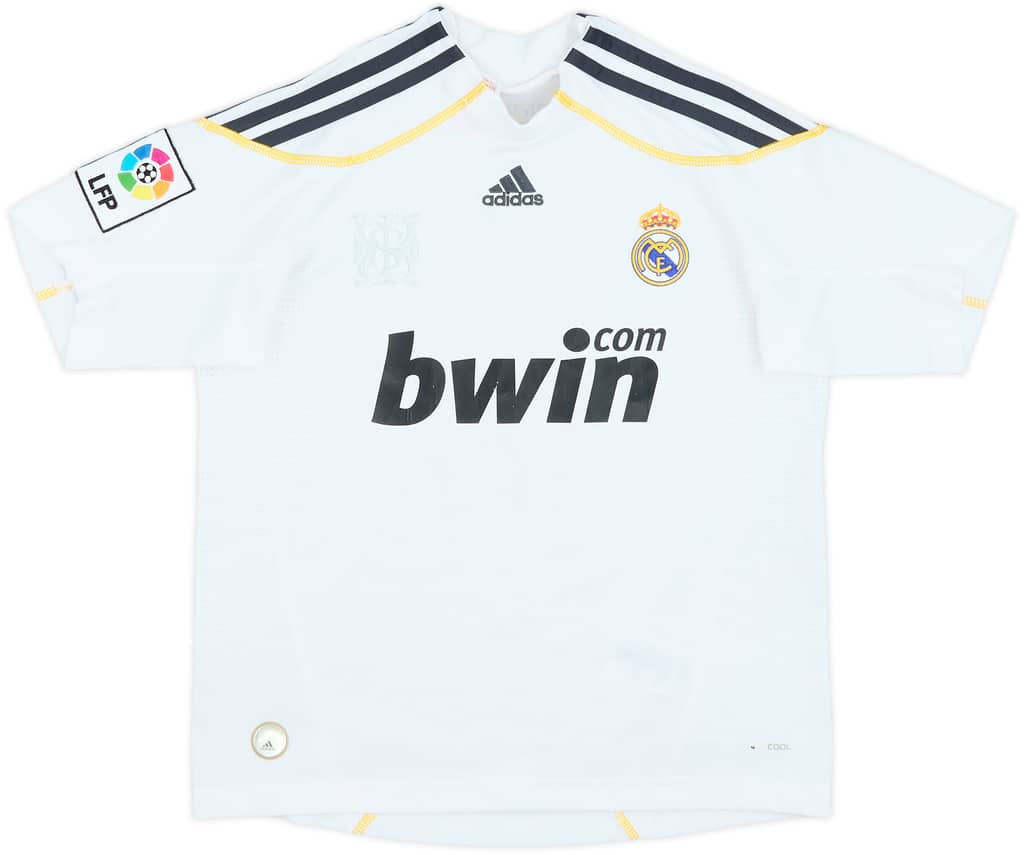 2009-10 Real Madrid Home Shirt - 7/10 - (L.Boys)