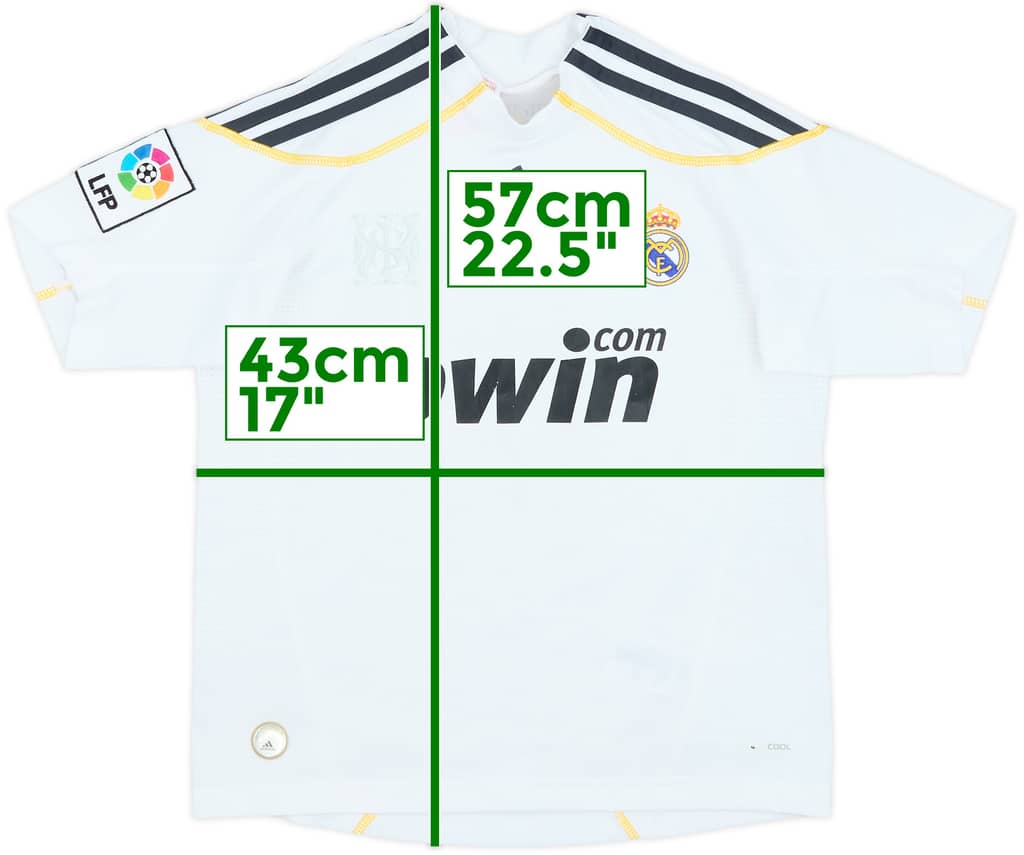 2009-10 Real Madrid Home Shirt - 7/10 - (L.Boys)