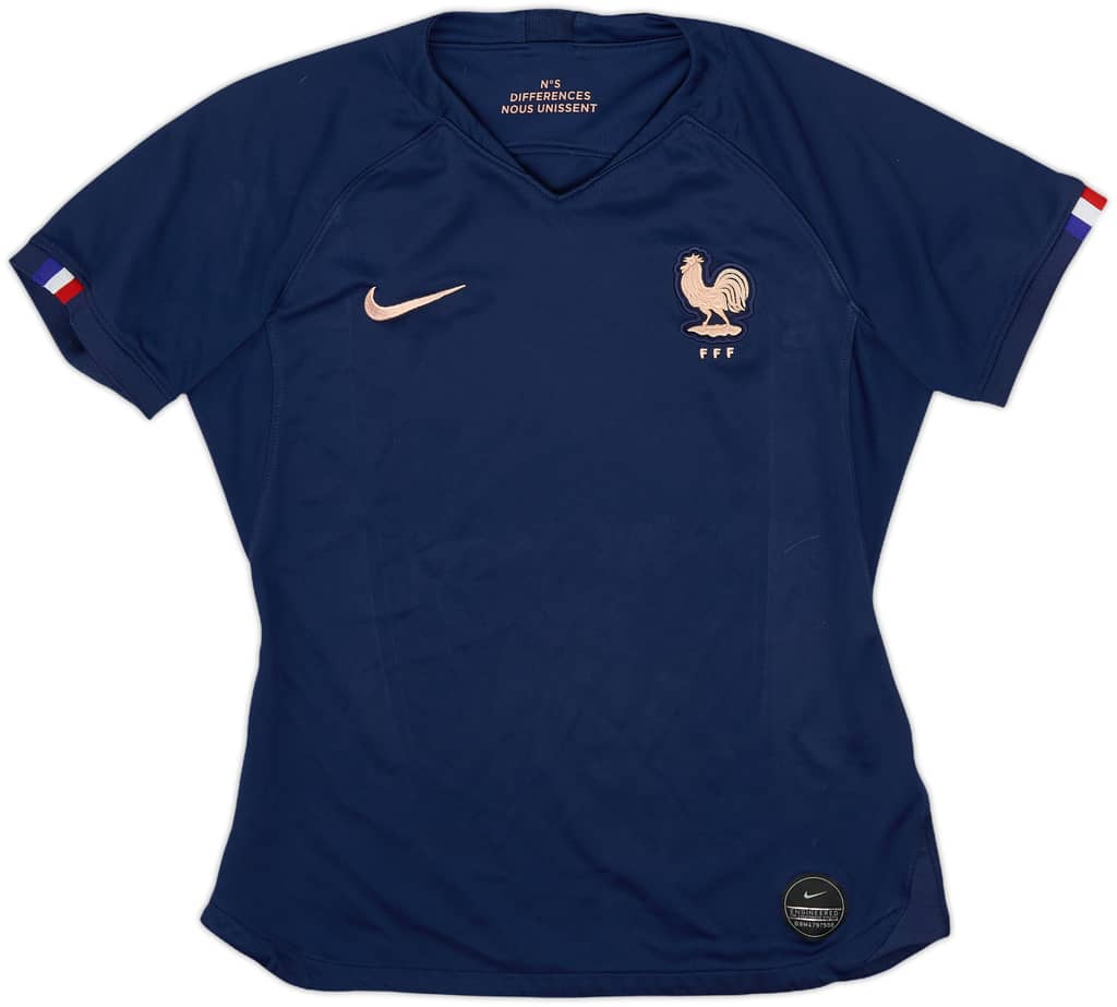 2019 France Centenary Home Shirt - 9/10 - (Women's S)